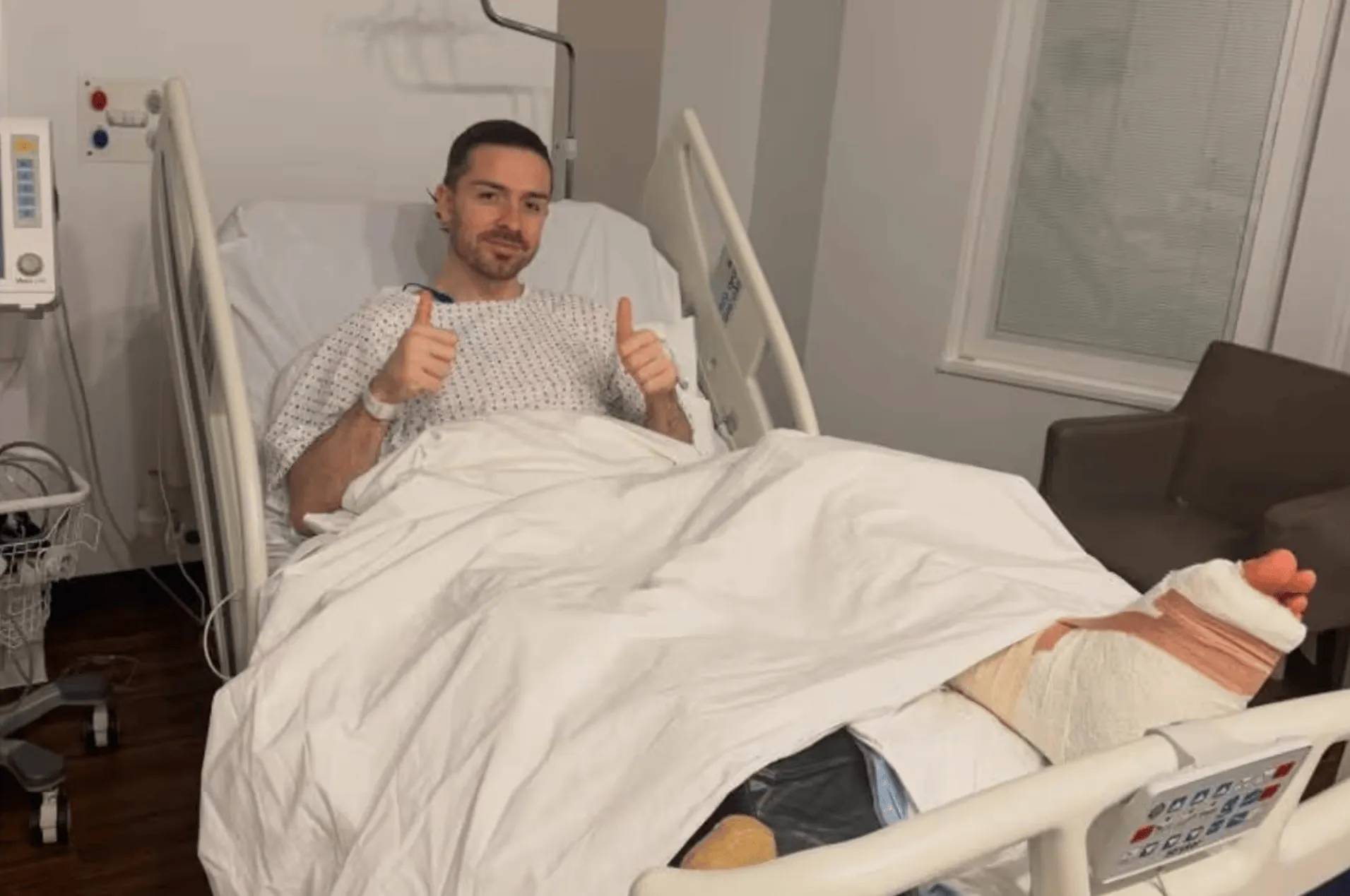 JackGrealish, Everton, ManchesterCity, Injury, Surgery,camel.live